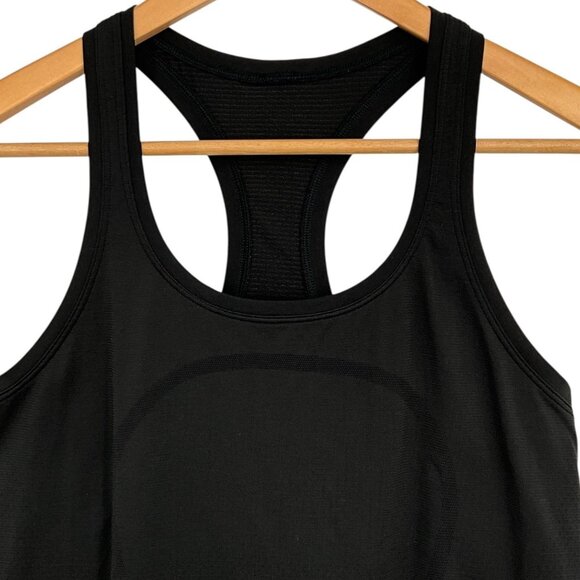 Lululemon Swiftly Tech Racerback Tank Top Race Length Black Size 8 - Picture 2 of 4